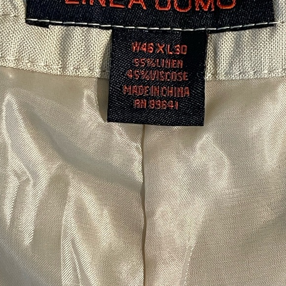 Linea Uomo (Linen Pants) NWT - Picture 8 of 10